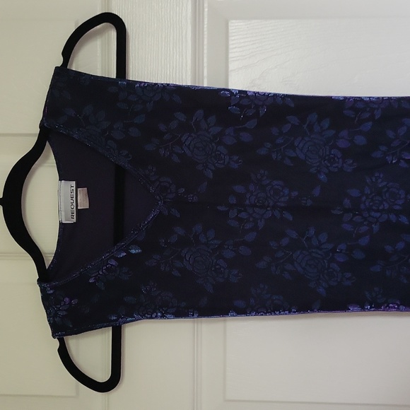 Iridescent Slim Fitting Vintage Request Dress - Picture 1 of 4